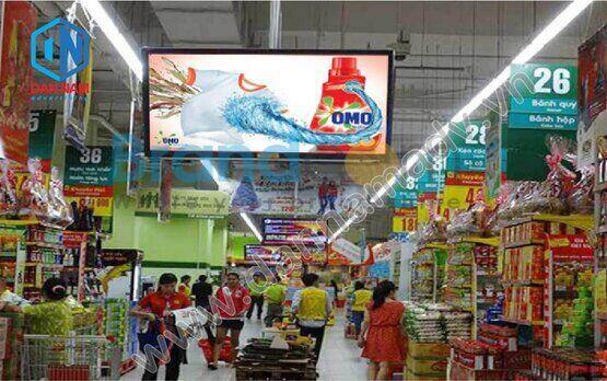 Quảng cáo LCD trong siêu thị Big C