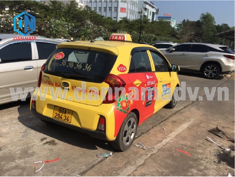 Điều Hòa Casper Quảng cáo taxi Vinasun tại Đồng Nai