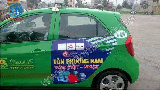 Quảng cáo trên taxi Mai Linh Hưng Yên