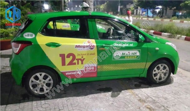 Quảng cáo taxi Nam Định