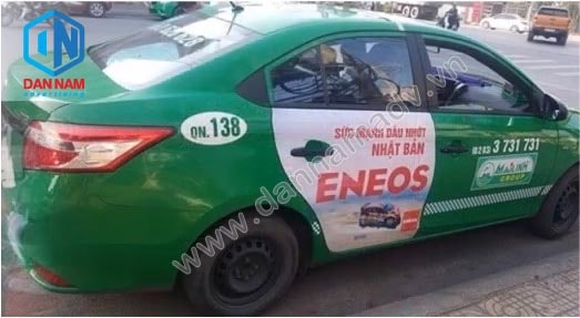 Quảng cáo taxi Mai Linh tại Nha Trang - Eneos