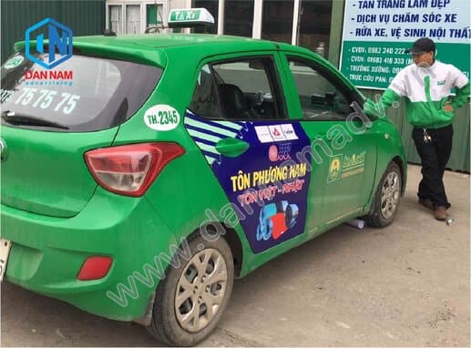 Quảng cáo taxi Mai Linh Quy Nhơn - Tôn Phương Nam