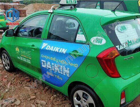 Quảng cáo taxi Mai Linh Thái Bình - Máy Lạnh Daikin