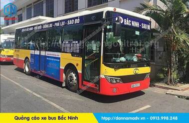 quảng cáo xe bus bắc ninh