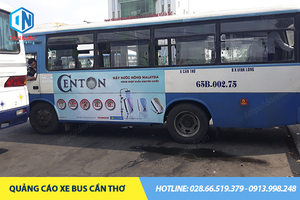 Quảng cáo xe bus Cần Thơ chiếm lĩnh thị phần khu vực Tây Đô 2