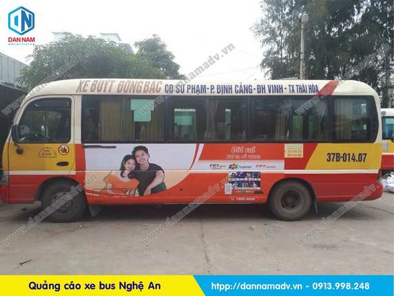 quảng cáo xe bus nghệ an