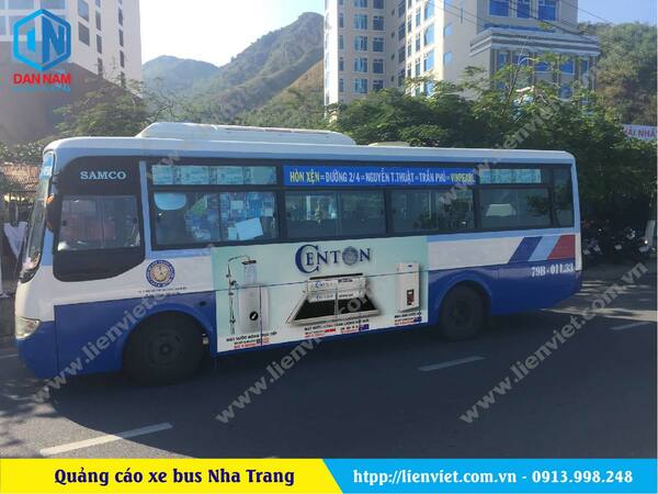 Quảng cáo xe bus Nha Trang 1