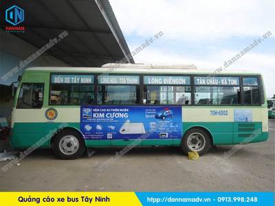 quảng cáo xe bus tây ninh