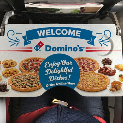 Quang Cao Khay An Tren Ghe May Bay 1