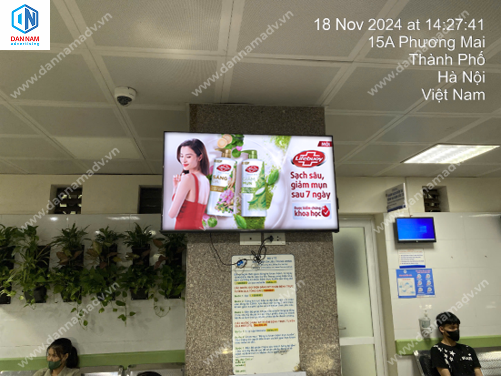 Quảng cáo màn hình LCD bệnh viện