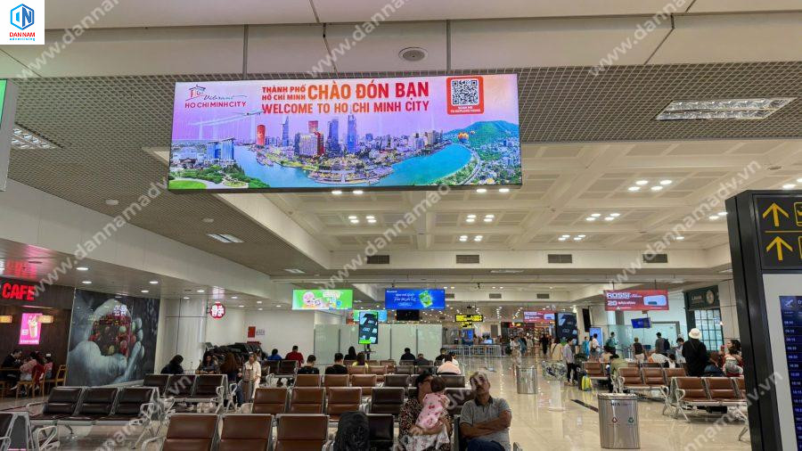 Quang Cao Man Hinh Led San Bay