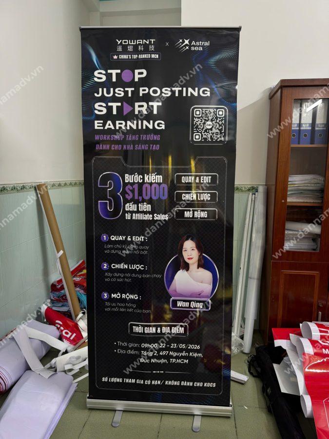 Standee Chan Cuon Nhom Standee Chan Cuon Nhom