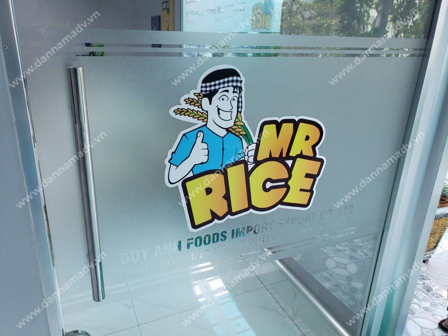 Dán Decal Kính mờ